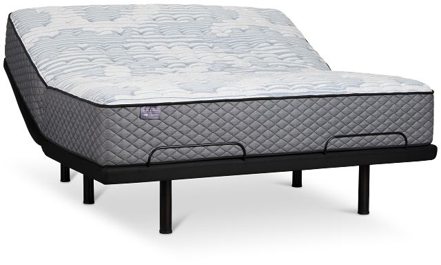 Kevin Charles By Sealy Signature Extra Firm Deluxe Adjustable Mattress Set