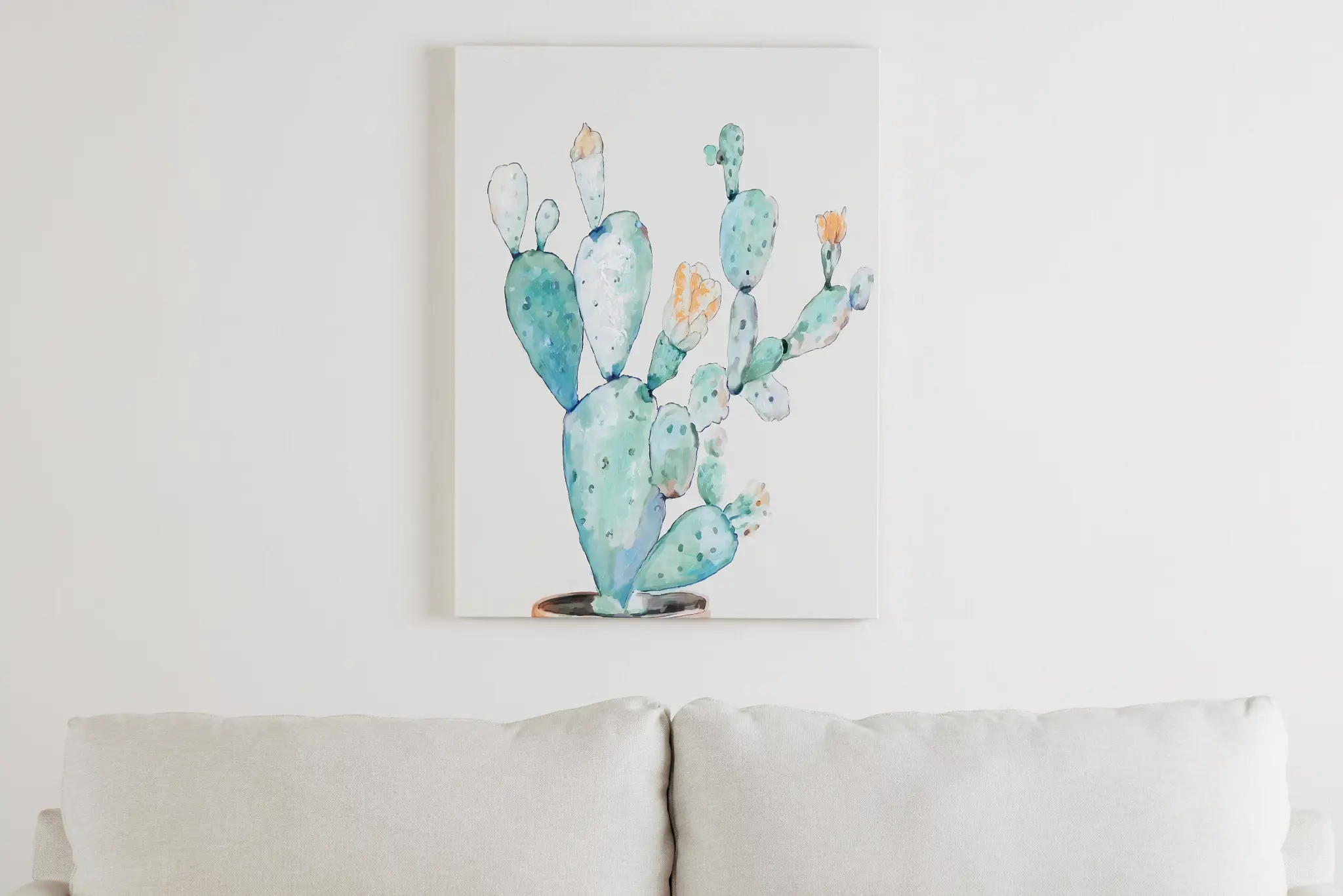 Thorn Multicolored Canvas Wall Art Thorn Multicolored Canvas Wall Art