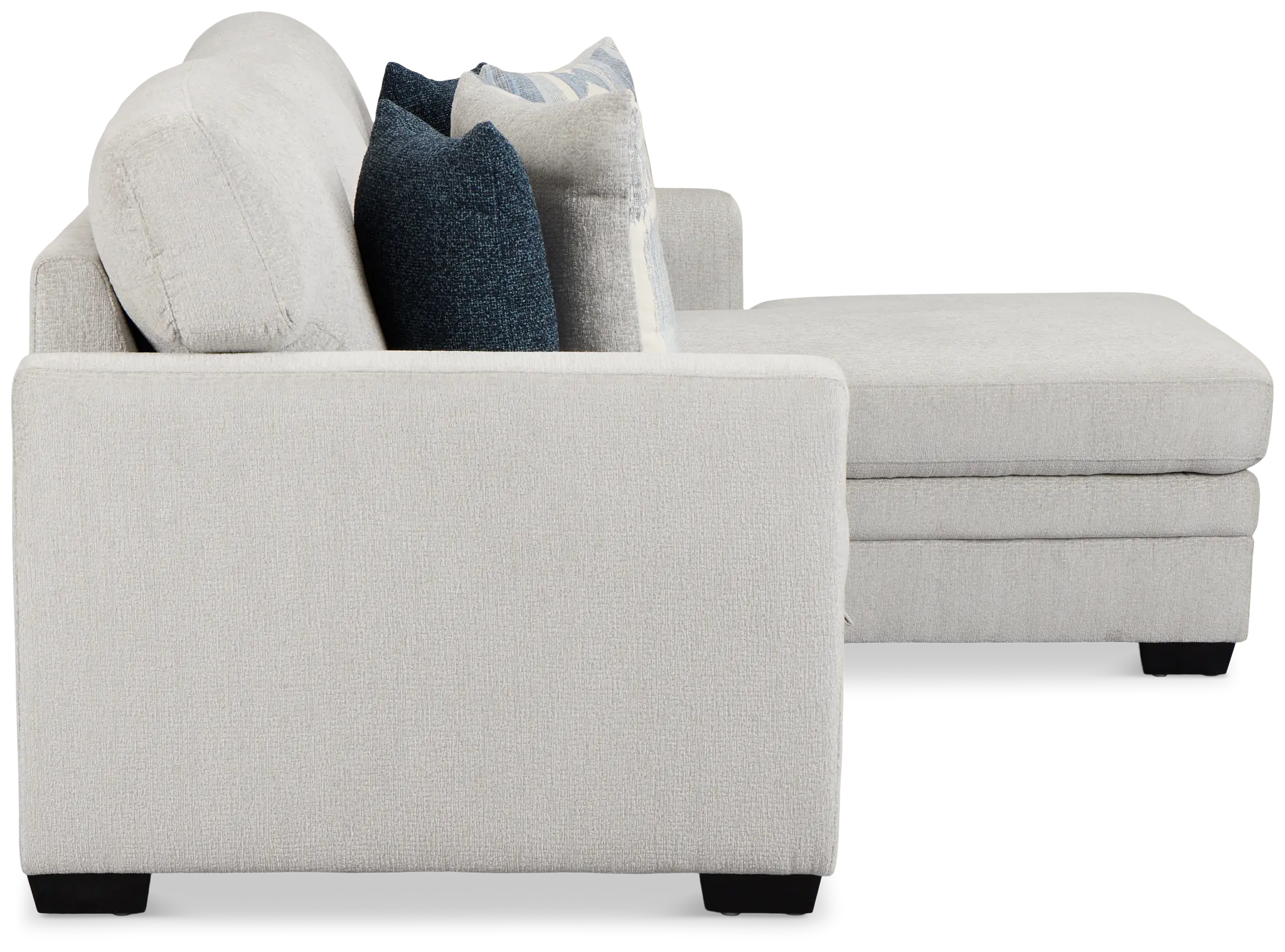 Everly Gray Fabric Right Chaise Storage Sectional Everly Gray Fabric Right Chaise Storage Sectional