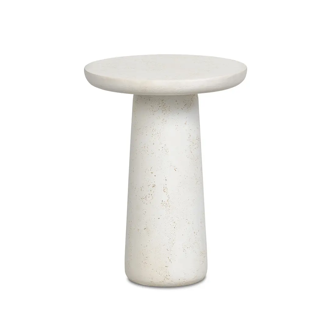 Four Hands Sornya White Small End Table Four Hands Sornya White Small End Table