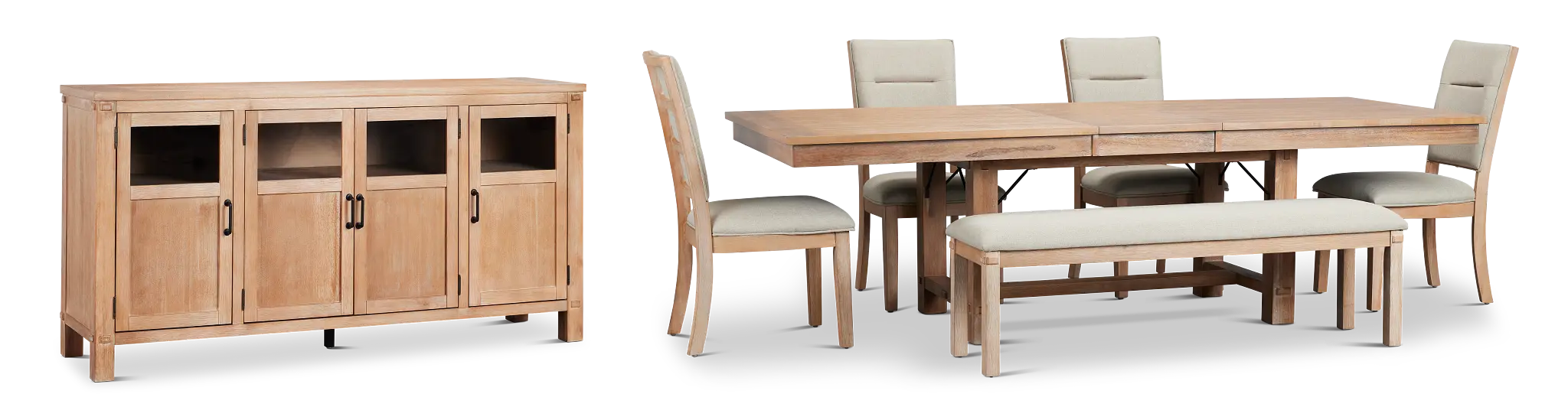 Park City Light Tone Rect Dining Room Park City Light Tone Rect Dining Room