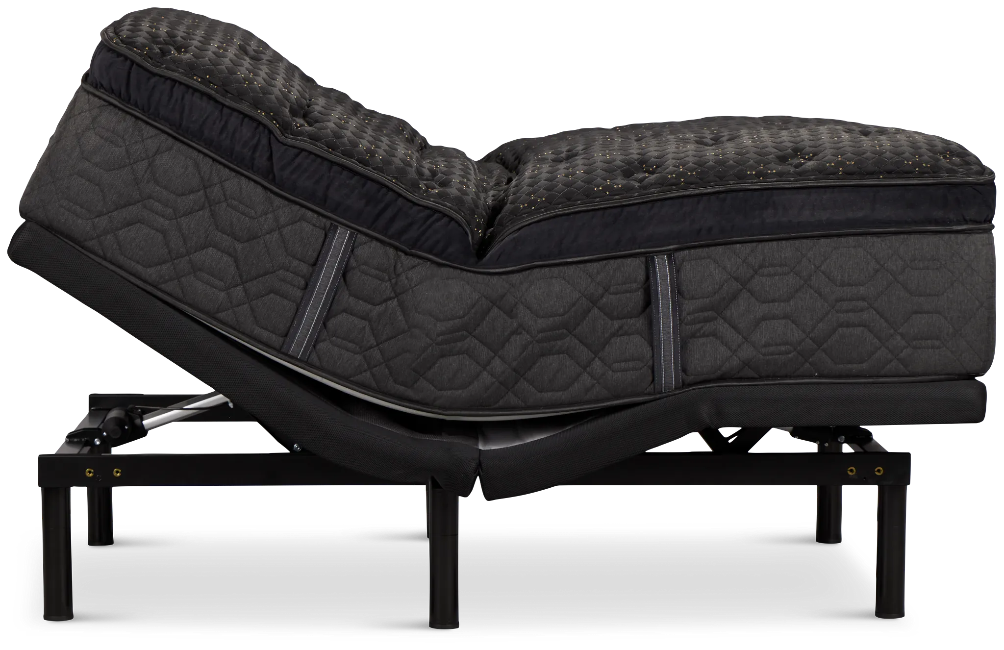 Beautyrest Black Series Four Summit Plush Deluxe Adjustable Mattress Set