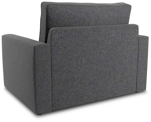 Siesta Delray Dark Gray Fabric Cooling Memory Foam Sleeper