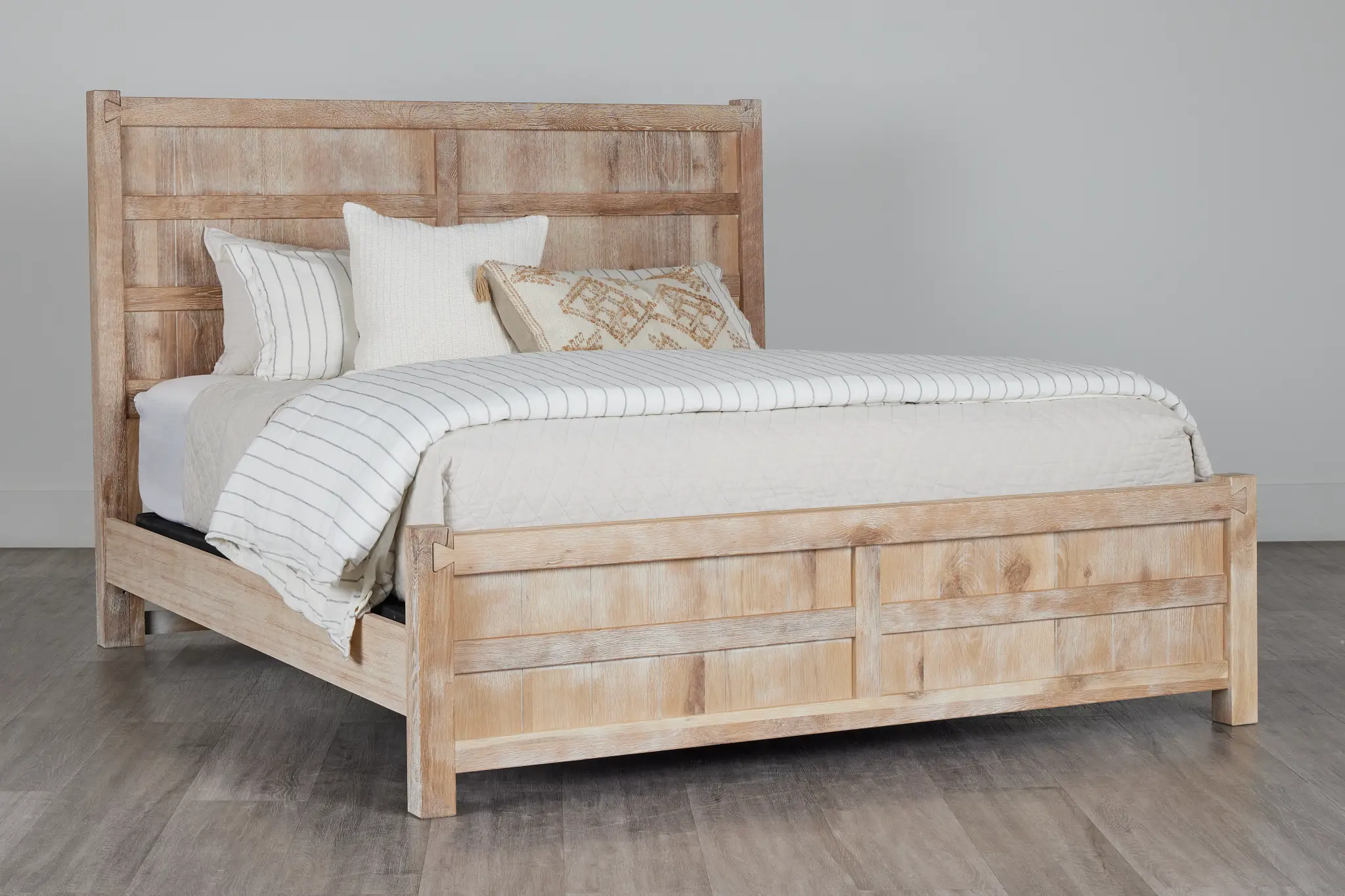 Salt Lake Light Tone Panel Bed Salt Lake Light Tone Panel Bed