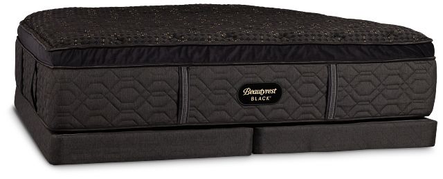 Beautyrest Black Series Four Summit Plush Low-profile Mattress Set