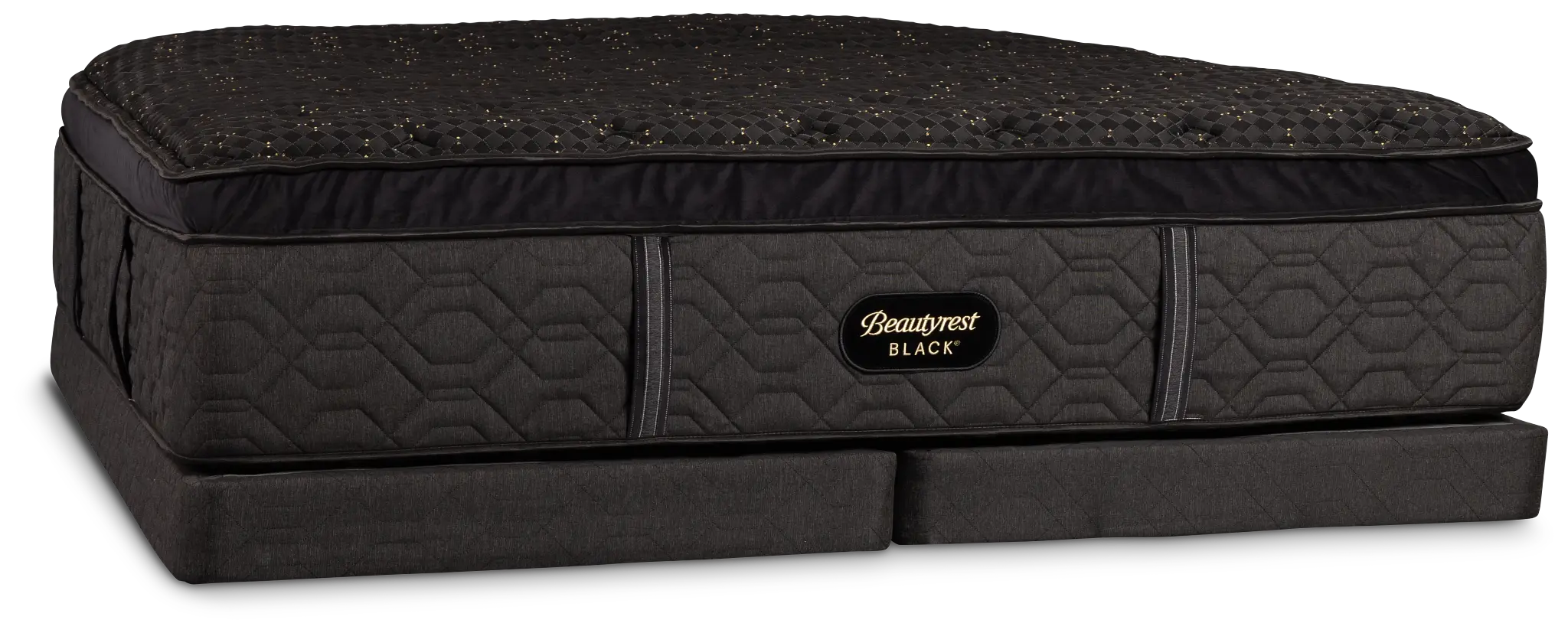 Beautyrest Black Series Four Summit Plush Low-profile Mattress Set Beautyrest Black Series Four Summit Plush Low-profile Mattress Set