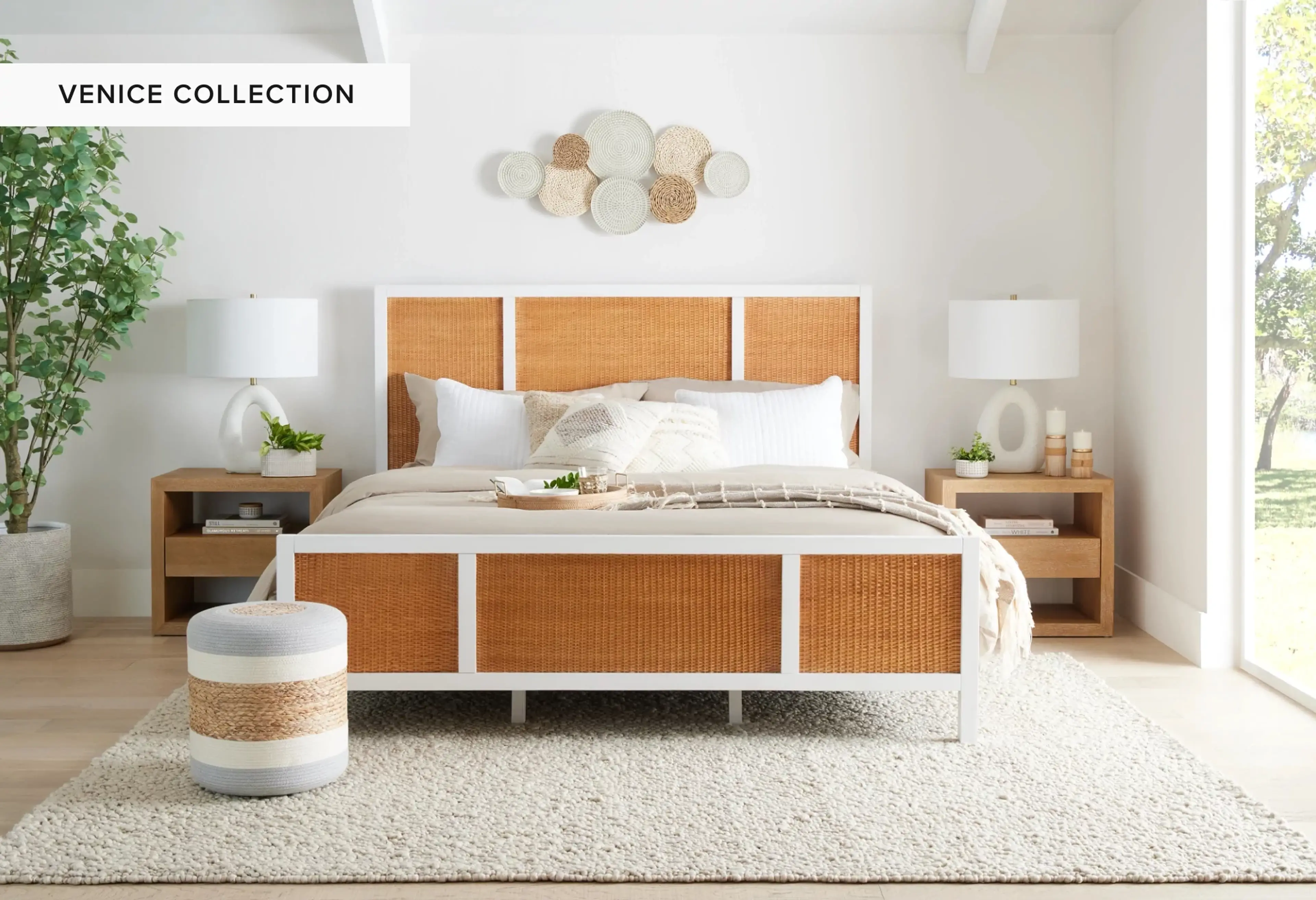 New bedroom pieces that invoke spring relaxation.