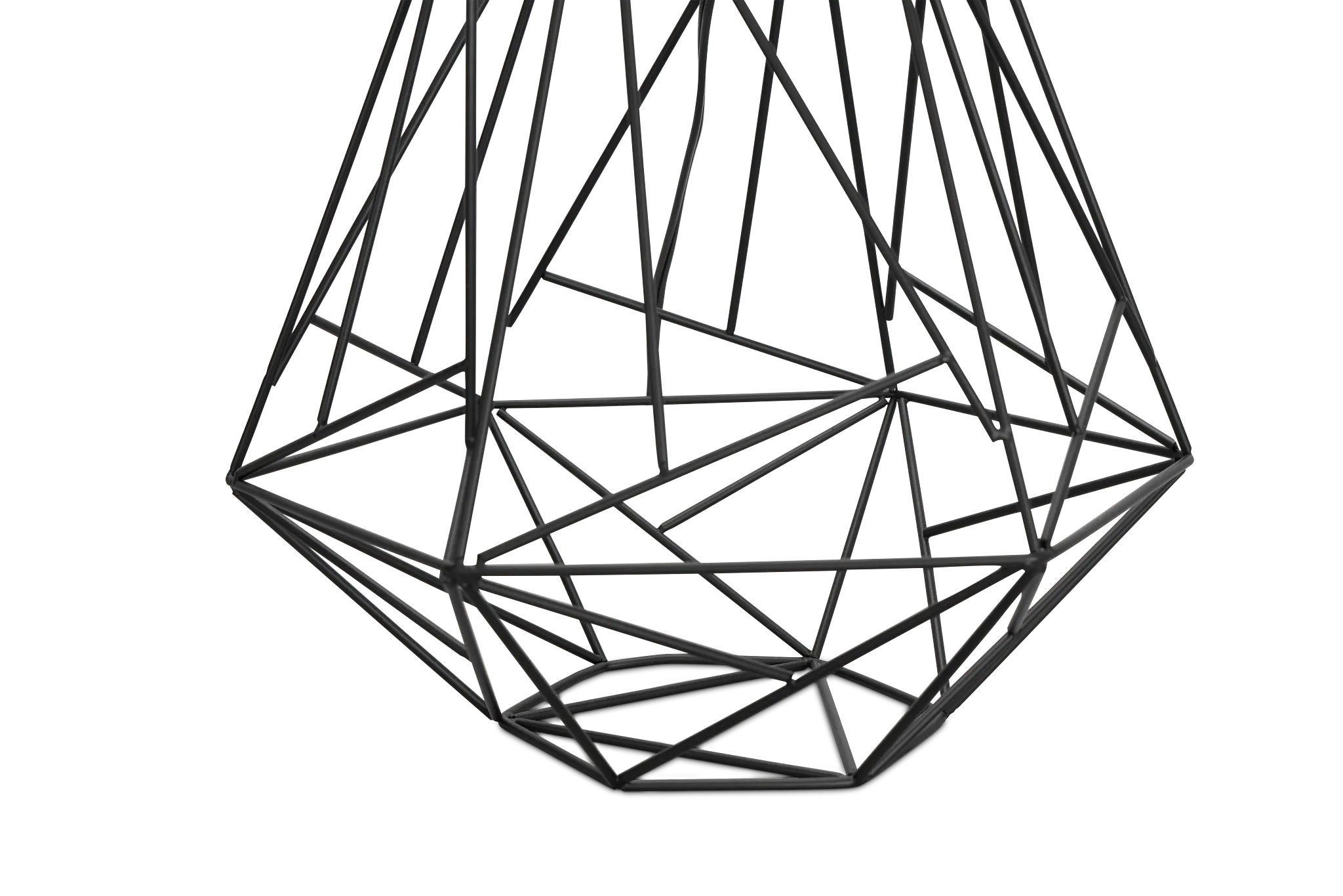 Cage Black Table Lamp