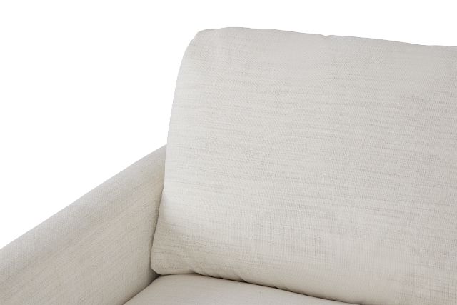 Noah Ivory Fabric Small Two-arm Sectional (5)