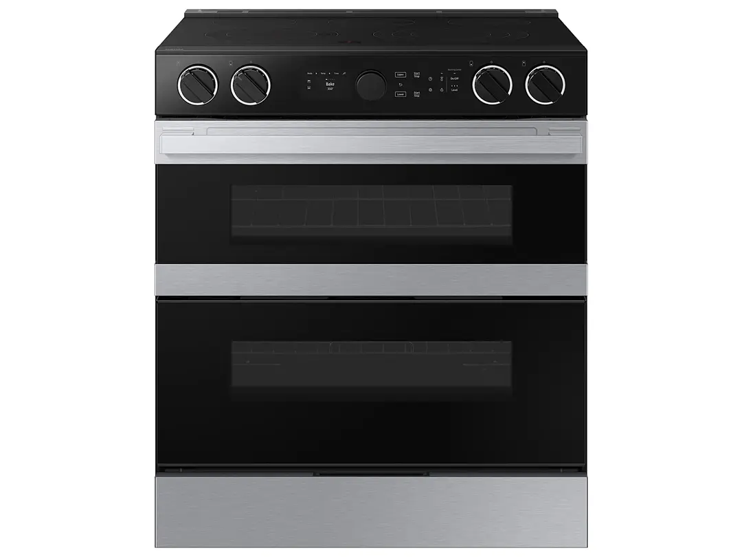 Samsung Bespoke Series Stainless Steel Electric Range Samsung Bespoke Series Stainless Steel Electric Range