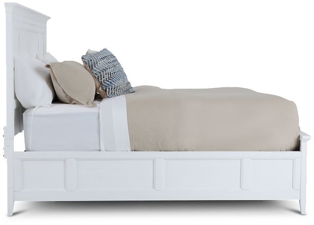 Heron Cove White Panel Bed