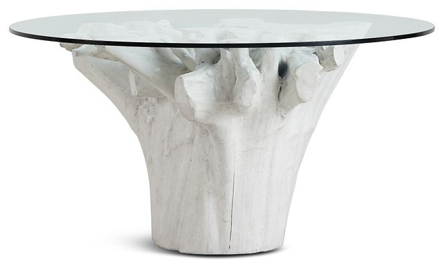 Ocean Drive Glass 60" Round Table