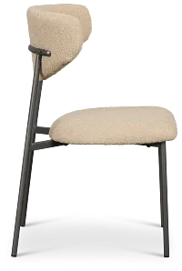 Fresno Beige Upholstered Side Chair