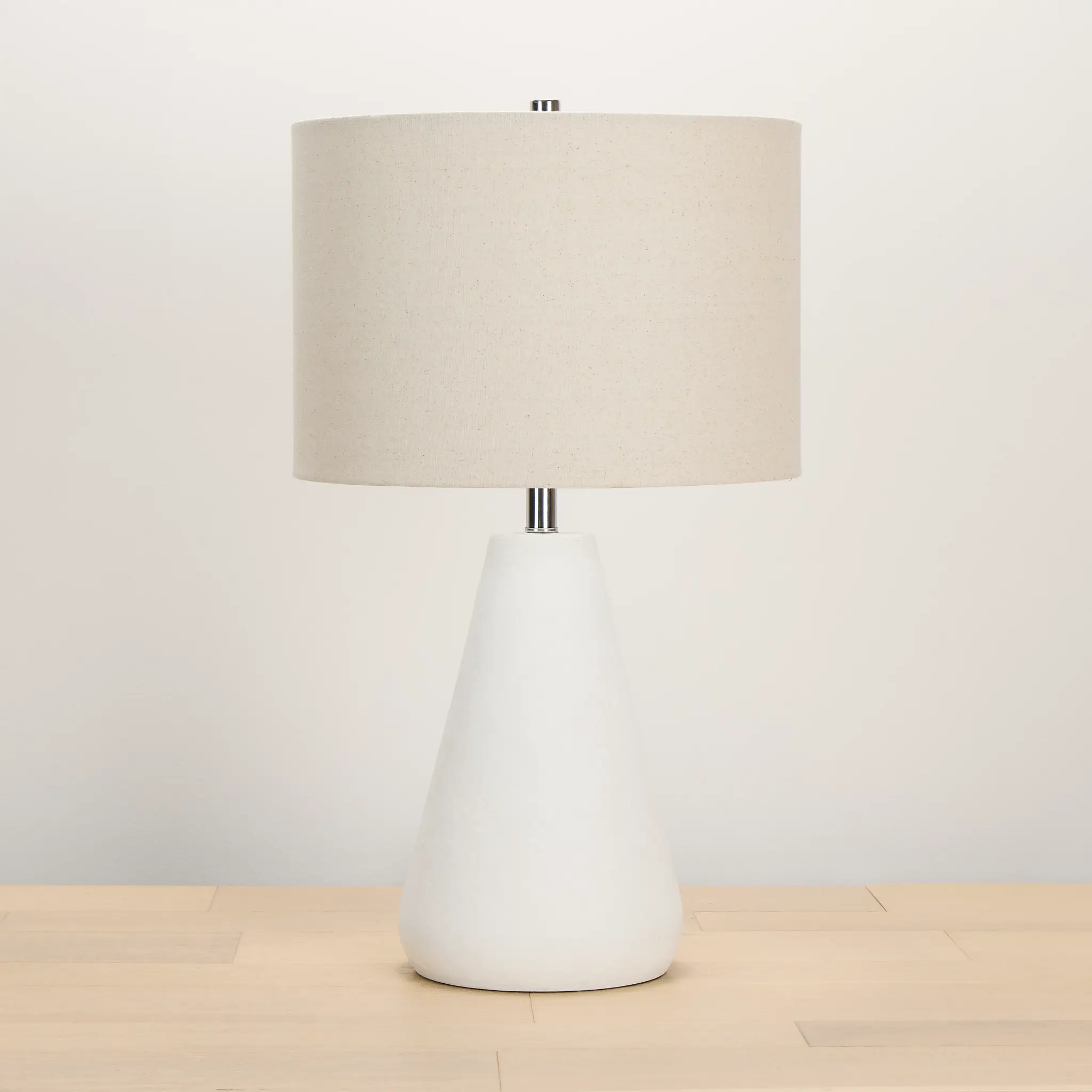 Milani White Ceramic Table Lamp Milani White Ceramic Table Lamp