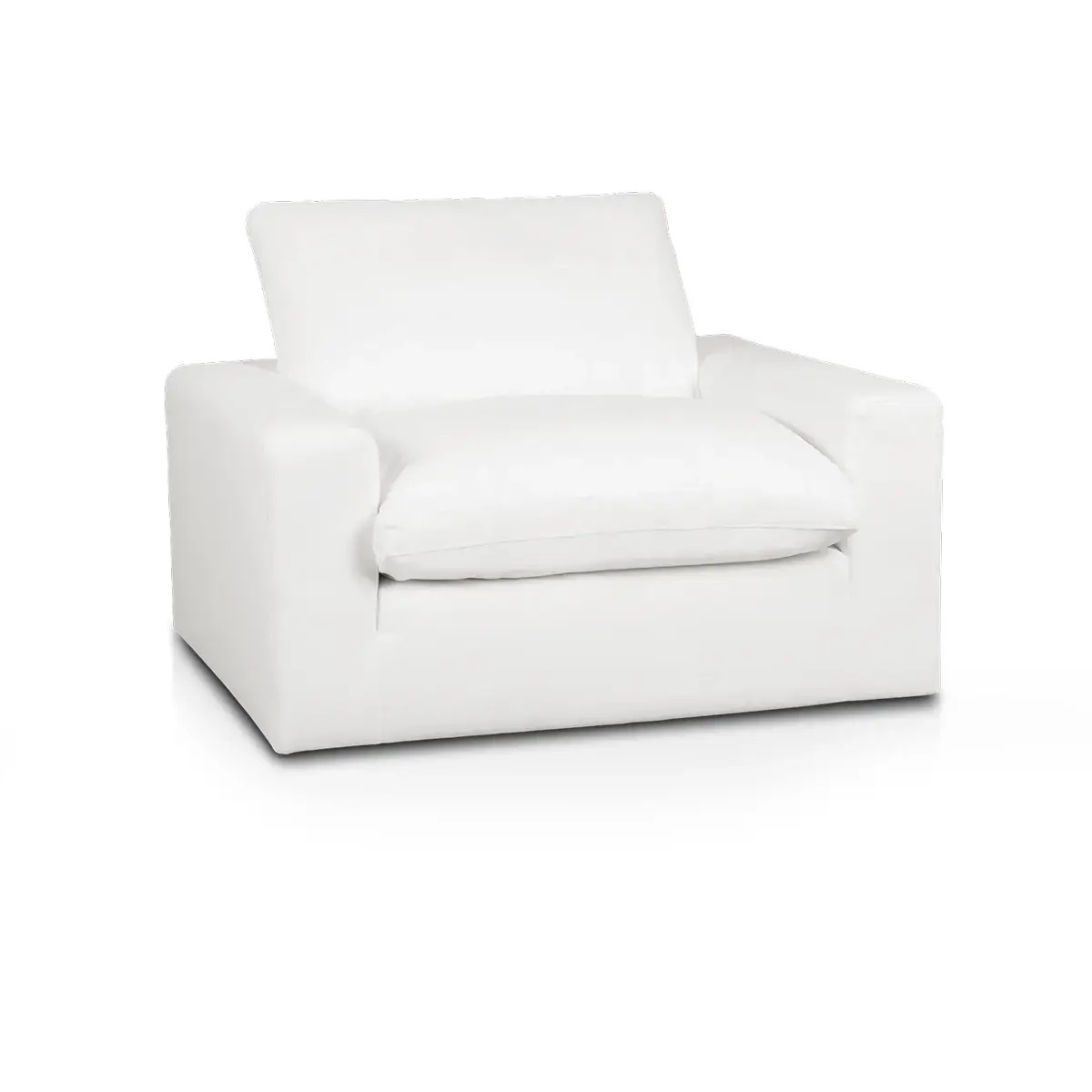 Nixon White Fabric Chair Nixon White Fabric Chair