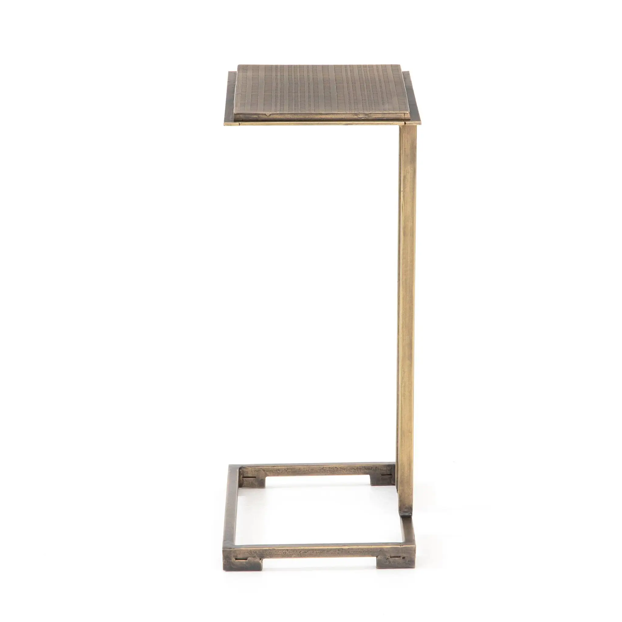 Four Hands Alli Brass C-side Table Four Hands Alli Brass C-side Table