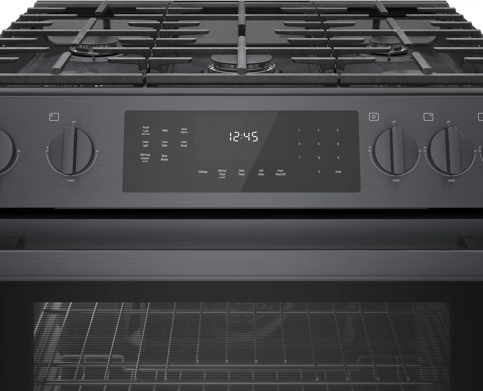 Bosch 800 Series Stainless Steel 30" Gas Range