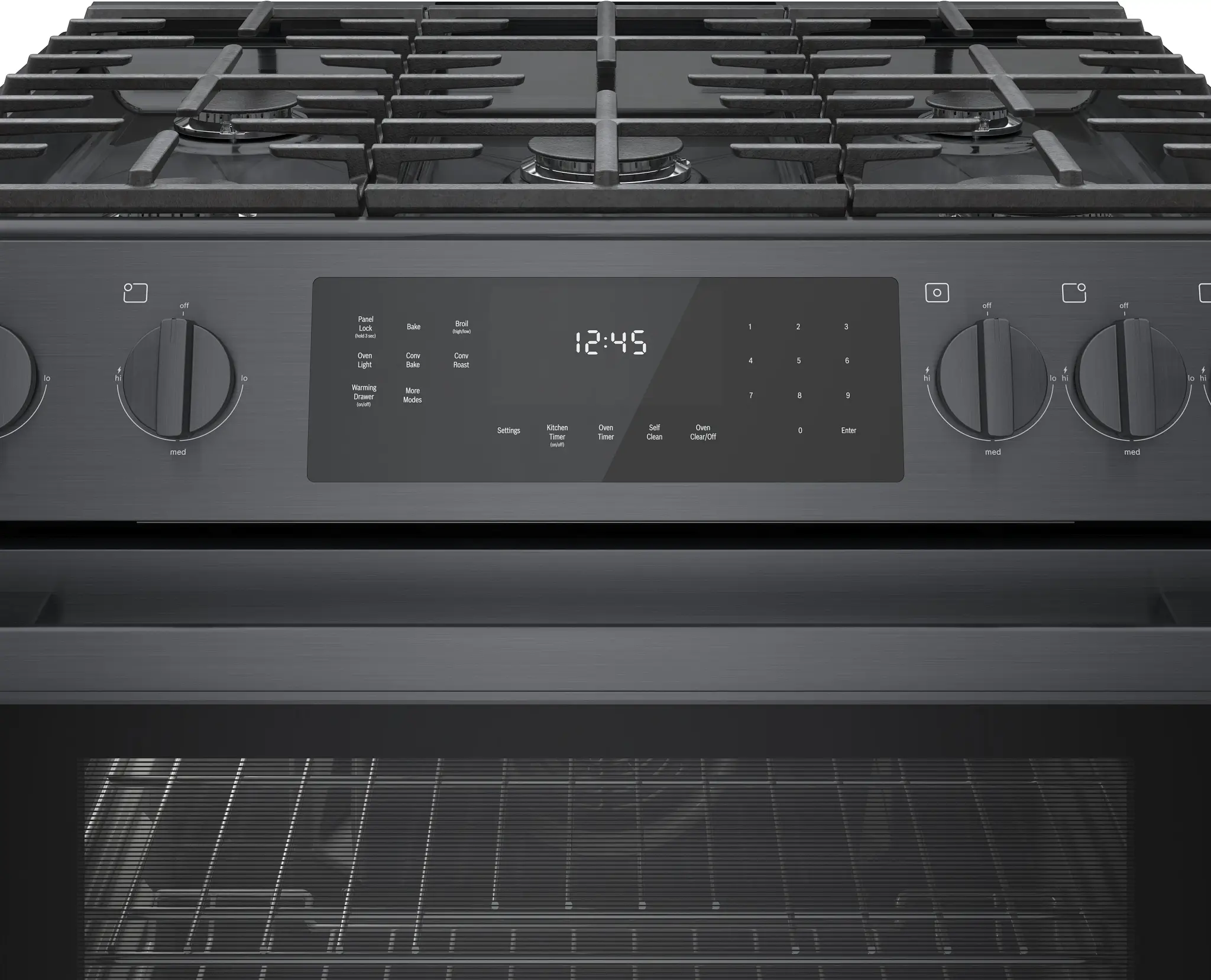 Bosch 800 Series Stainless Steel 30" Gas Range Bosch 800 Series Stainless Steel 30" Gas Range