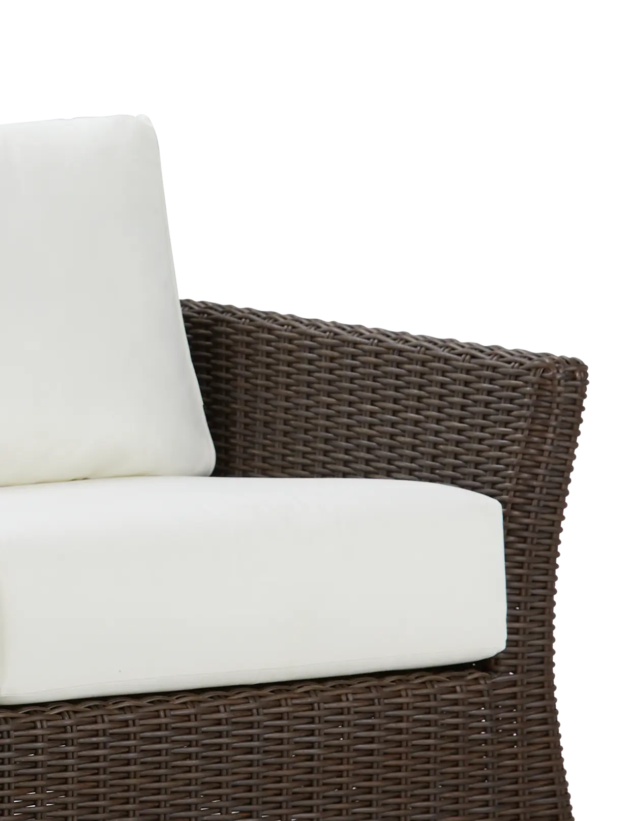 Southport White Woven Sofa Southport White Woven Sofa