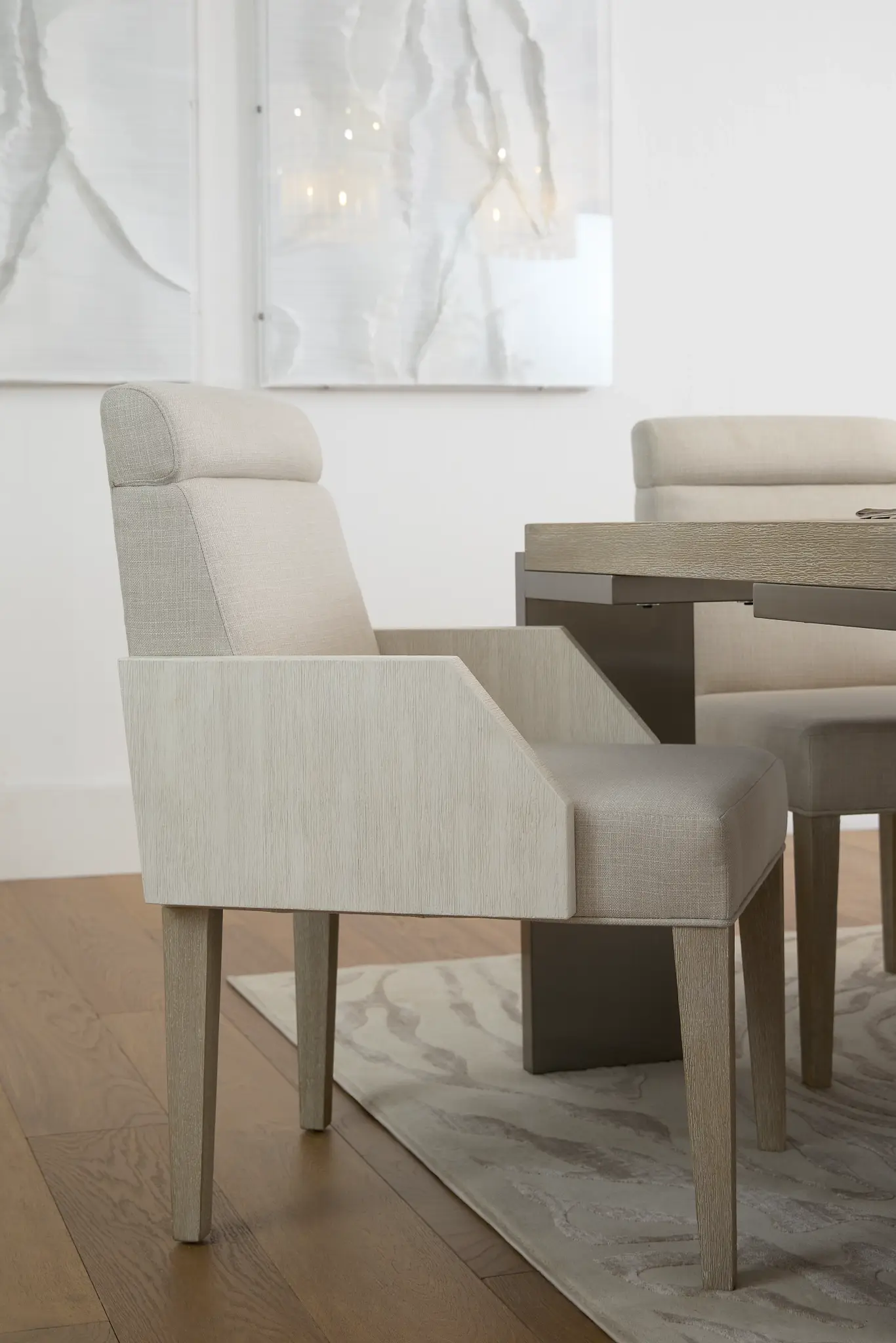 Miramar Light Tone Upholstered Arm Chair Miramar Light Tone Upholstered Arm Chair