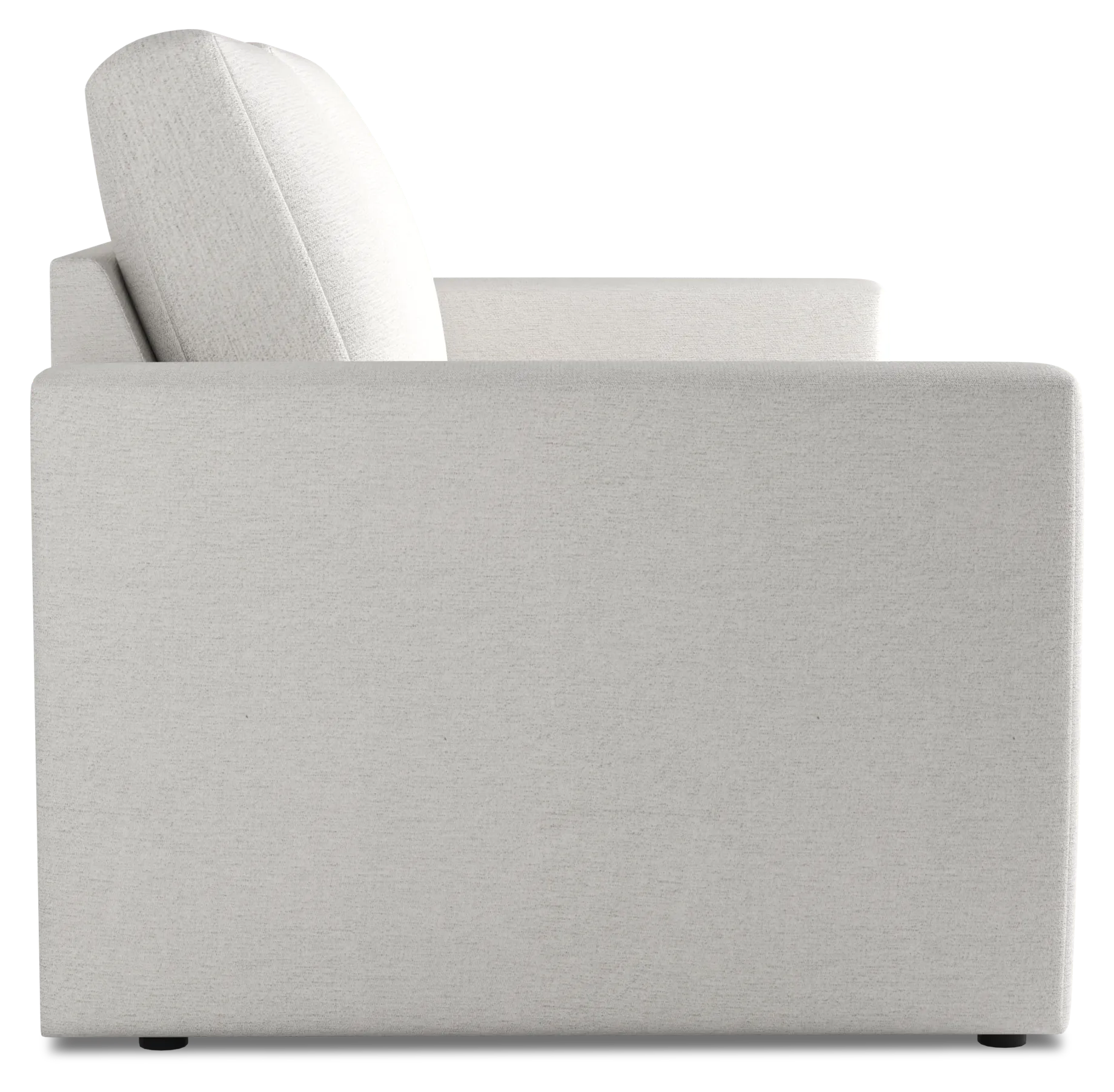 Citymod White Fabric 2-piece Modular Sofa