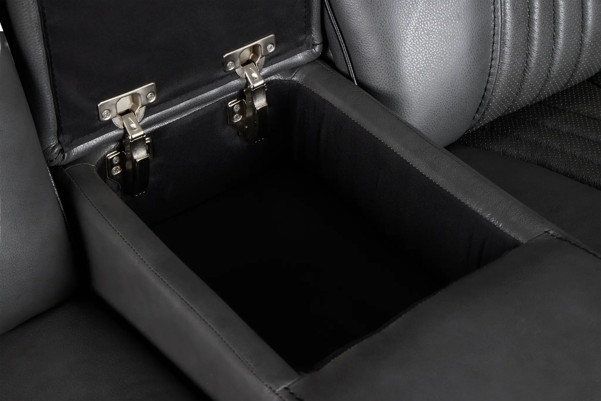 Nova Dark Gray Lthr/vinyl Medium 2-arm Quadruple Power Massage Sectional Nova Dark Gray Lthr/vinyl Medium 2-arm Quadruple Power Massage Sectional