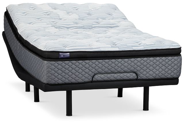 Kevin Charles By Sealy Signature Ultra Plush Elite Adjustable Mattress Set