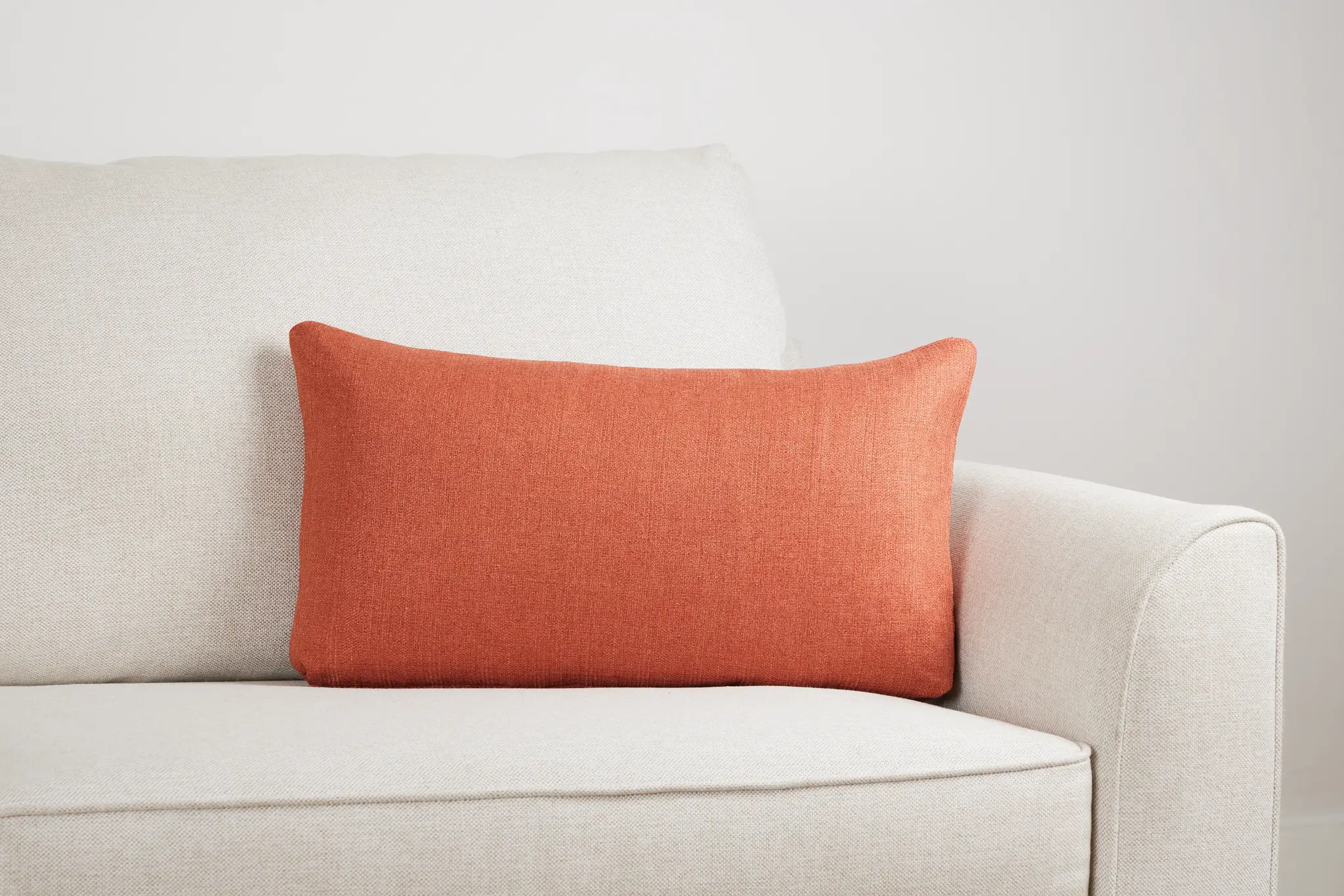 Zeke Orange Lumbar Accent Pillow Zeke Orange Lumbar Accent Pillow