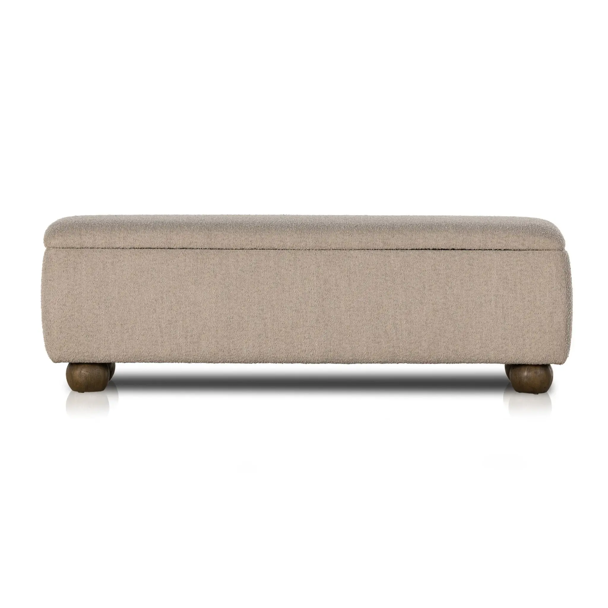 Four Hands Ramsey Light Beige Upholstered Bench Four Hands Ramsey Light Beige Upholstered Bench