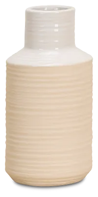 Adla White Small Vase