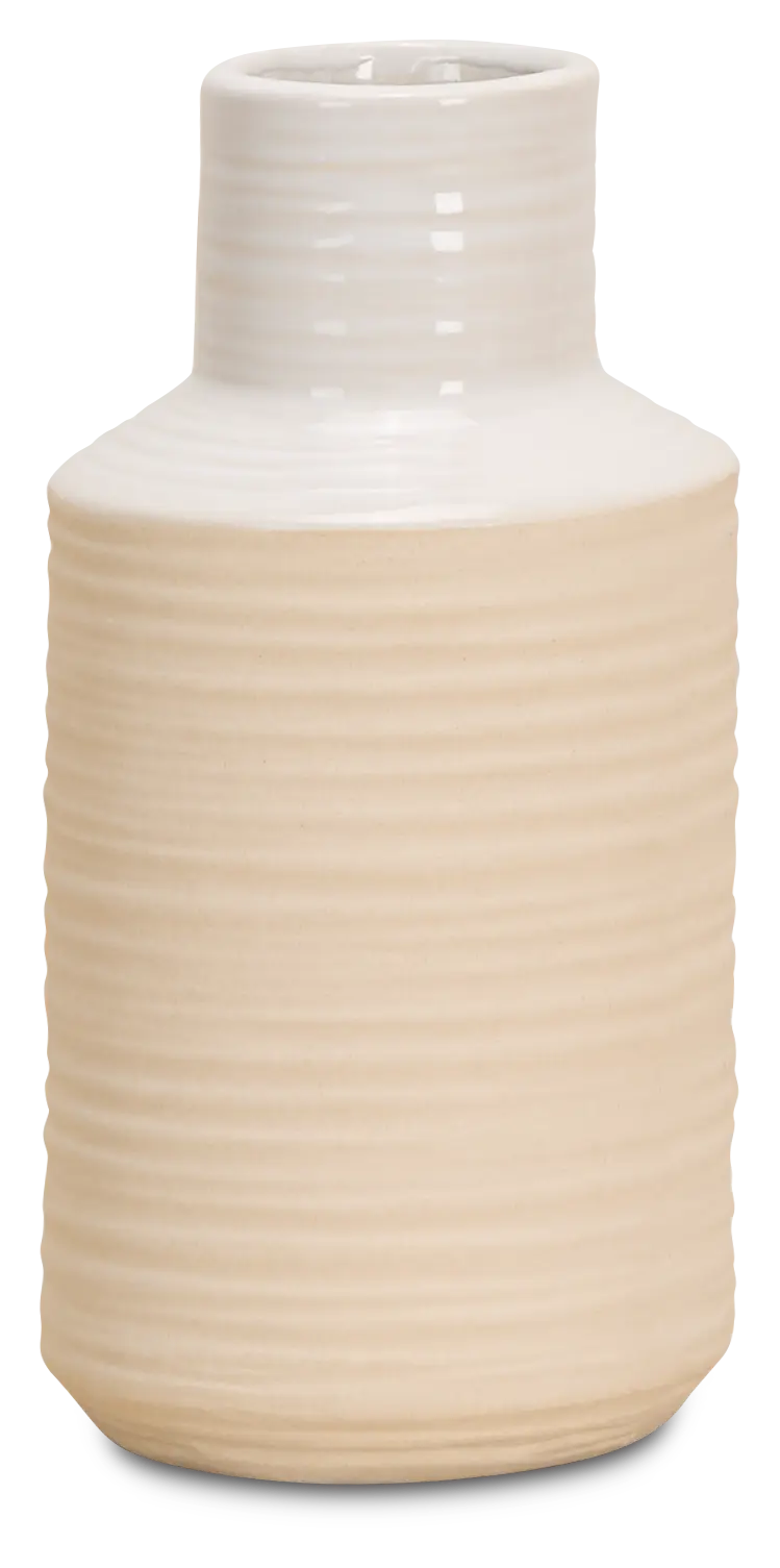 Adla White Small Vase Adla White Small Vase