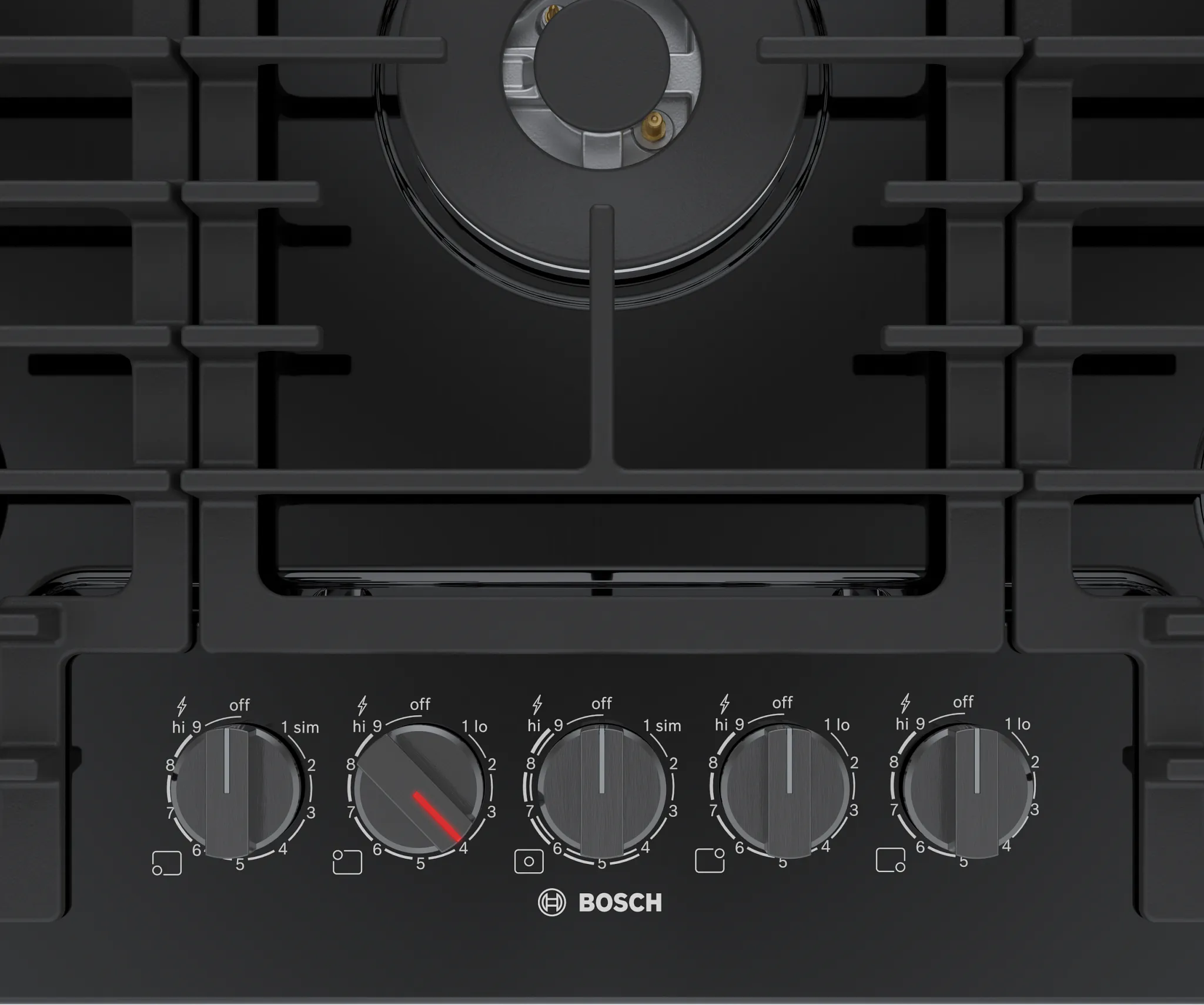 Bosch 800 Series Black 30" Gas Cook Top