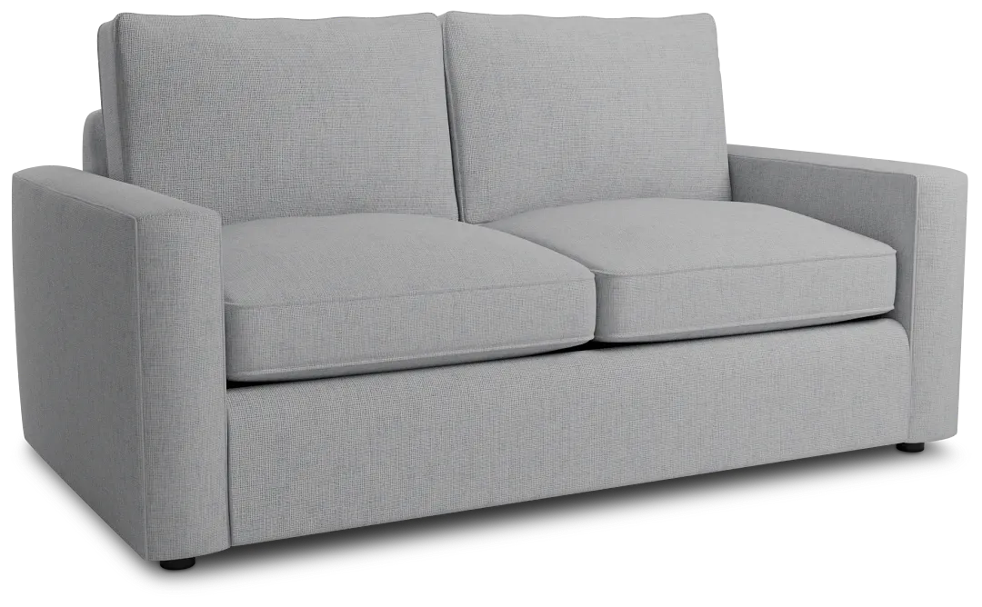 Siesta Delray Light Gray Small Cooling Memory Foam Sleeper