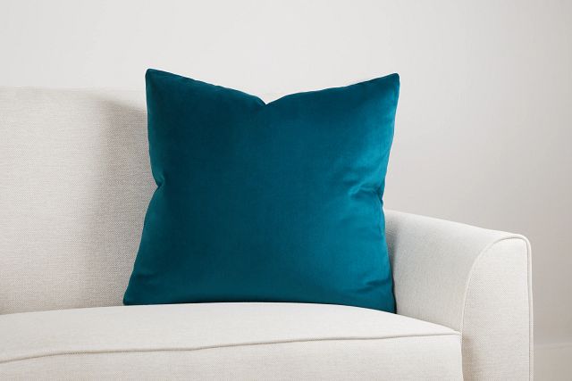 Reign Teal 22" Accent Pillow