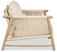 Azure Light Tone Loveseat