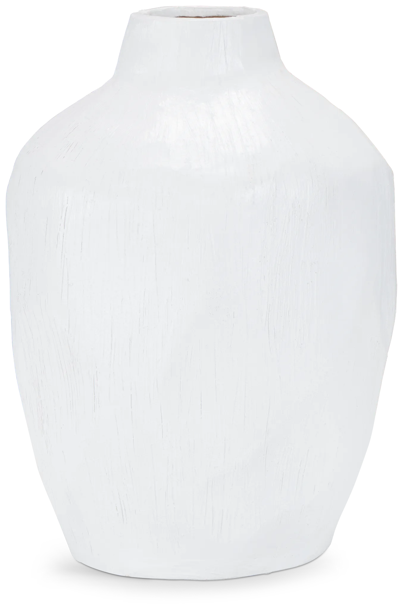 Minka White Large Vase