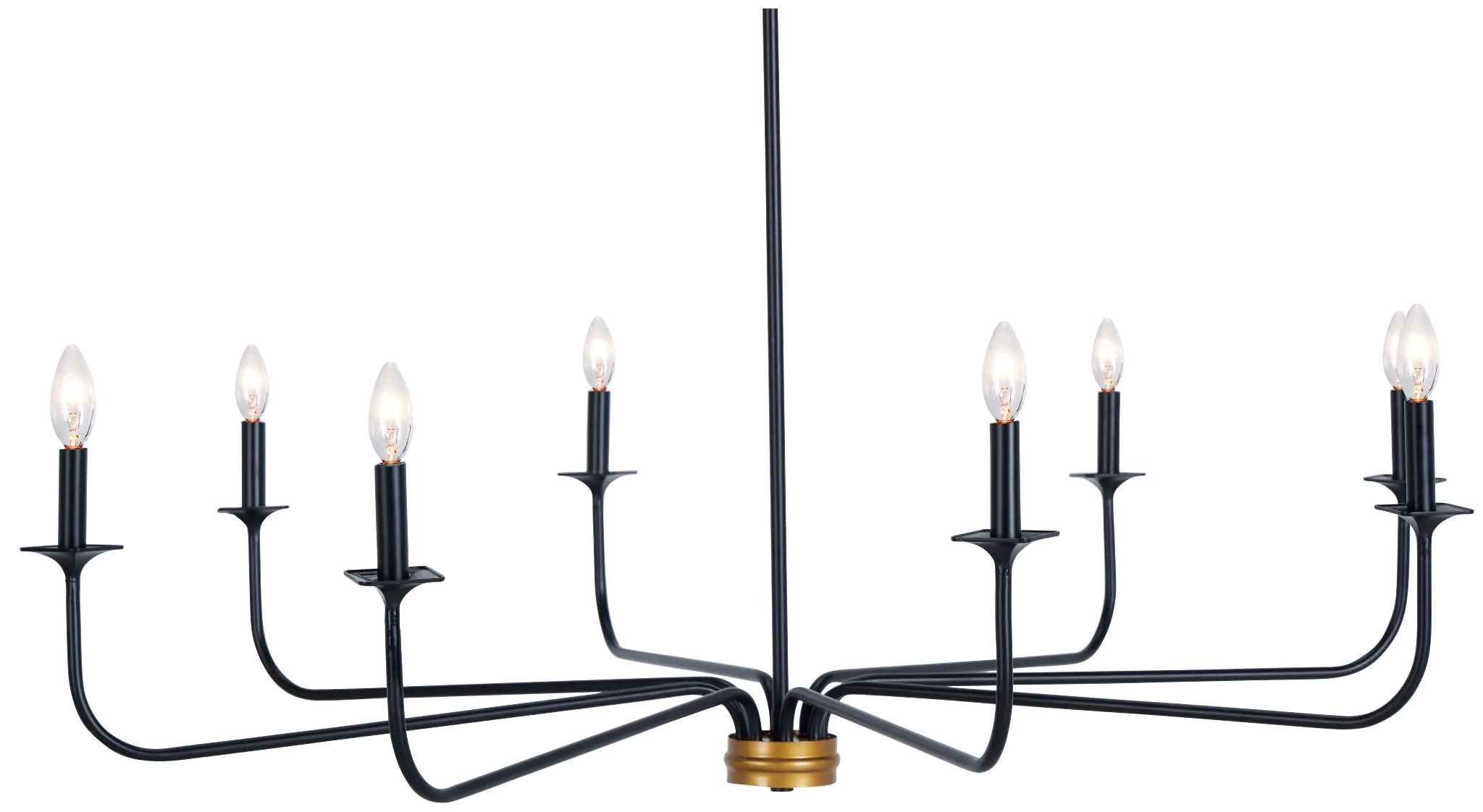 Teagan Black Chandelier