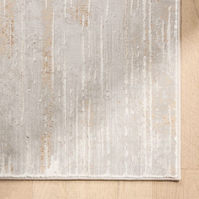Stolio Light Gray 5x8 Area Rug