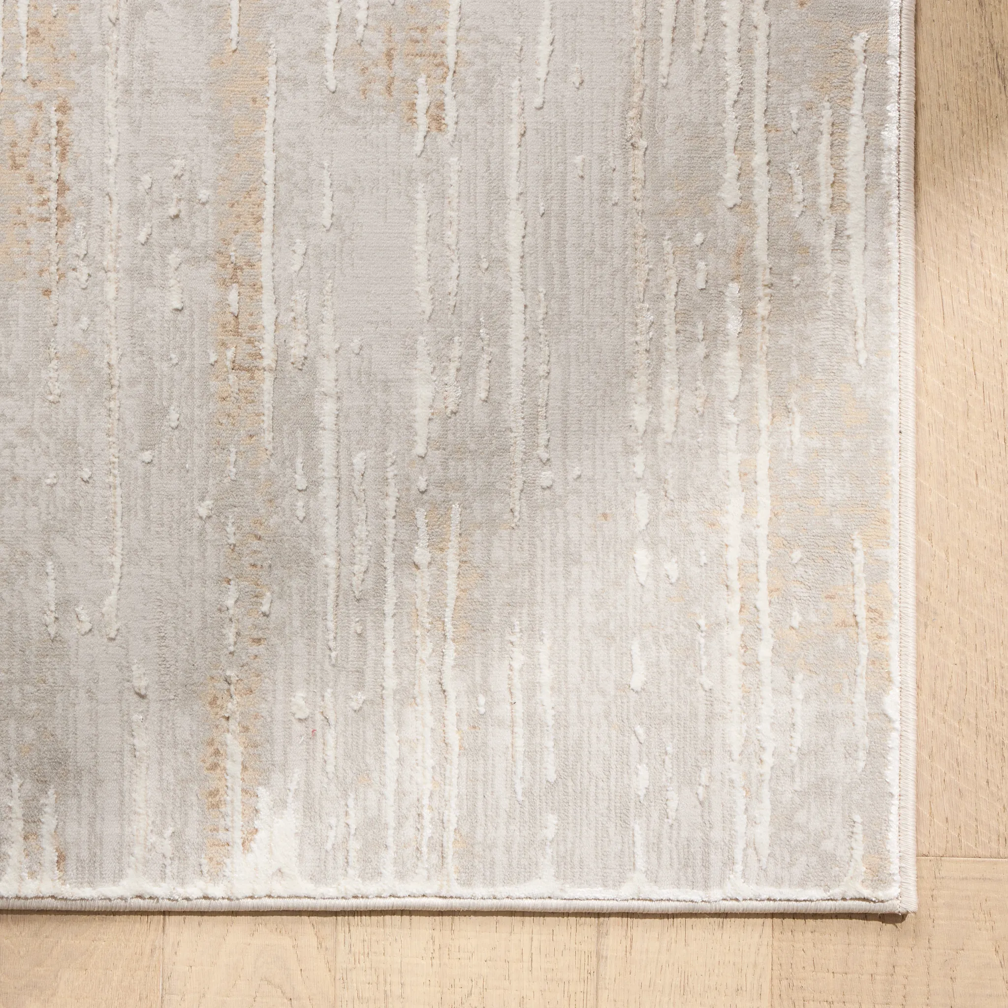 Stolio Light Gray 5x8 Area Rug