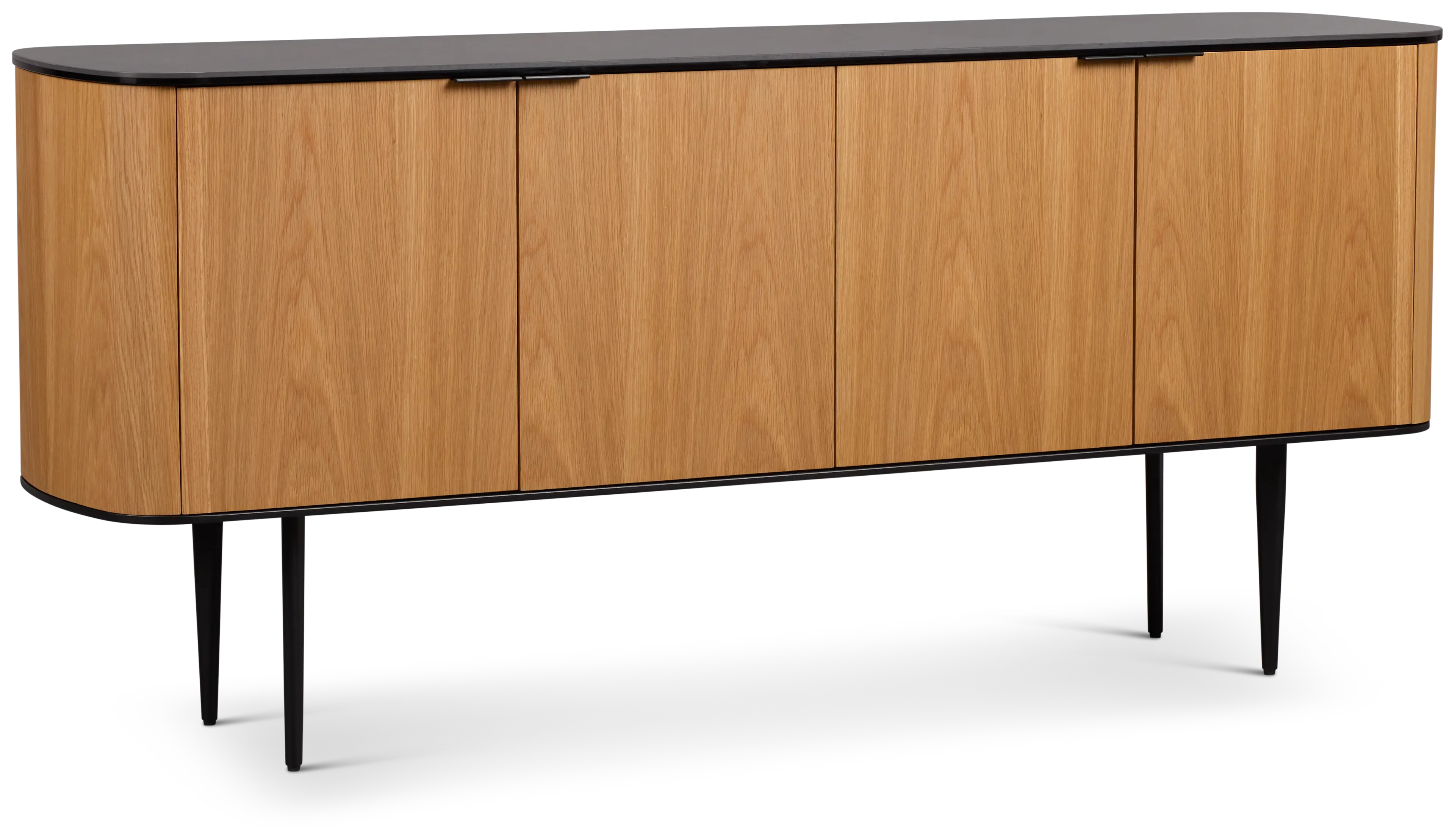 Kayden Light Tone Four-door Cabinet Kayden Light Tone Four-door Cabinet