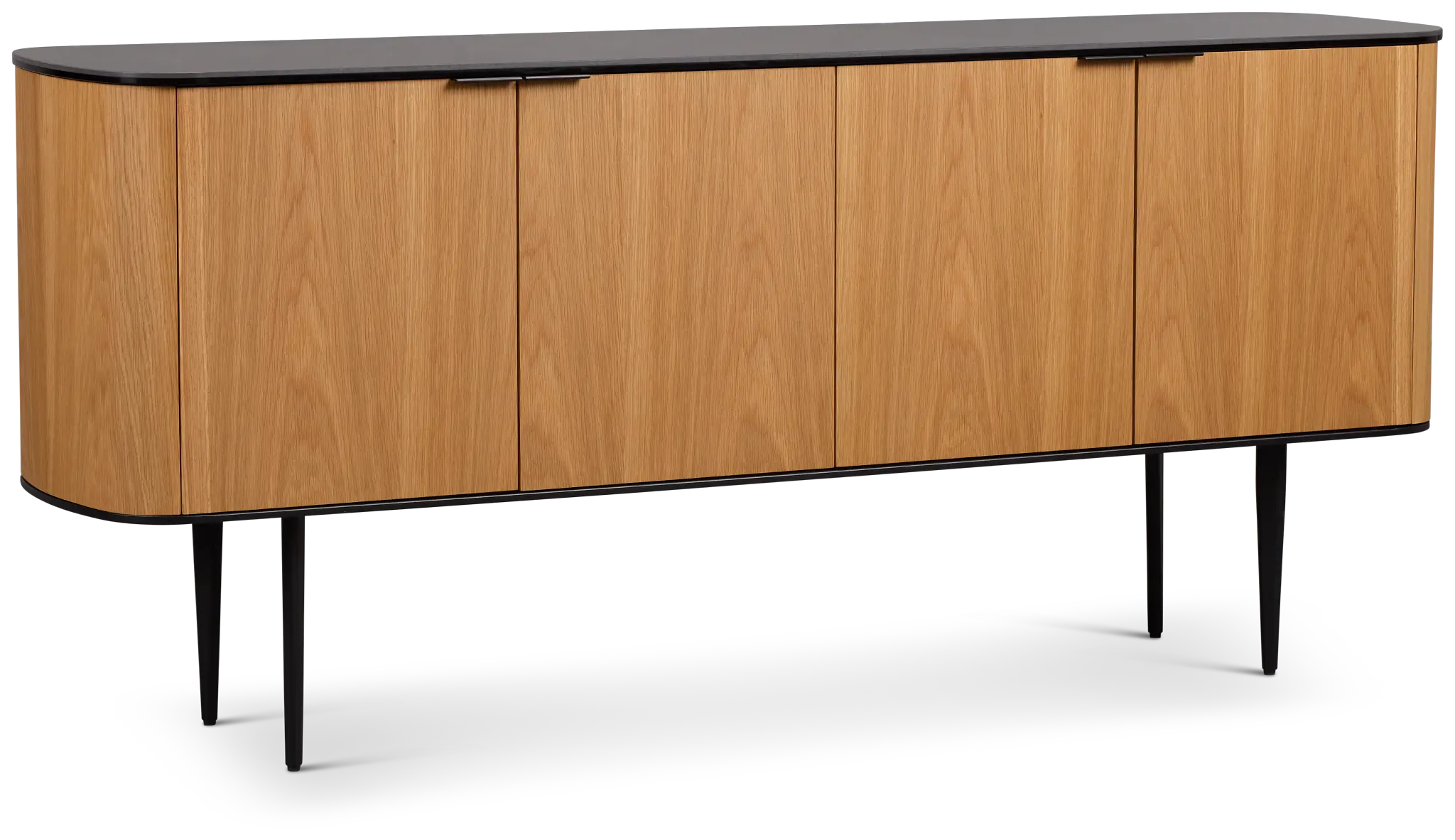 Kayden Light Tone Four-door Cabinet Kayden Light Tone Four-door Cabinet