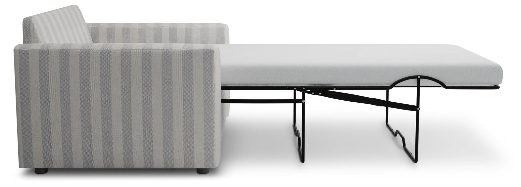 Siesta Sea Lane Light Gray Fabric Memory Foam Sleeper