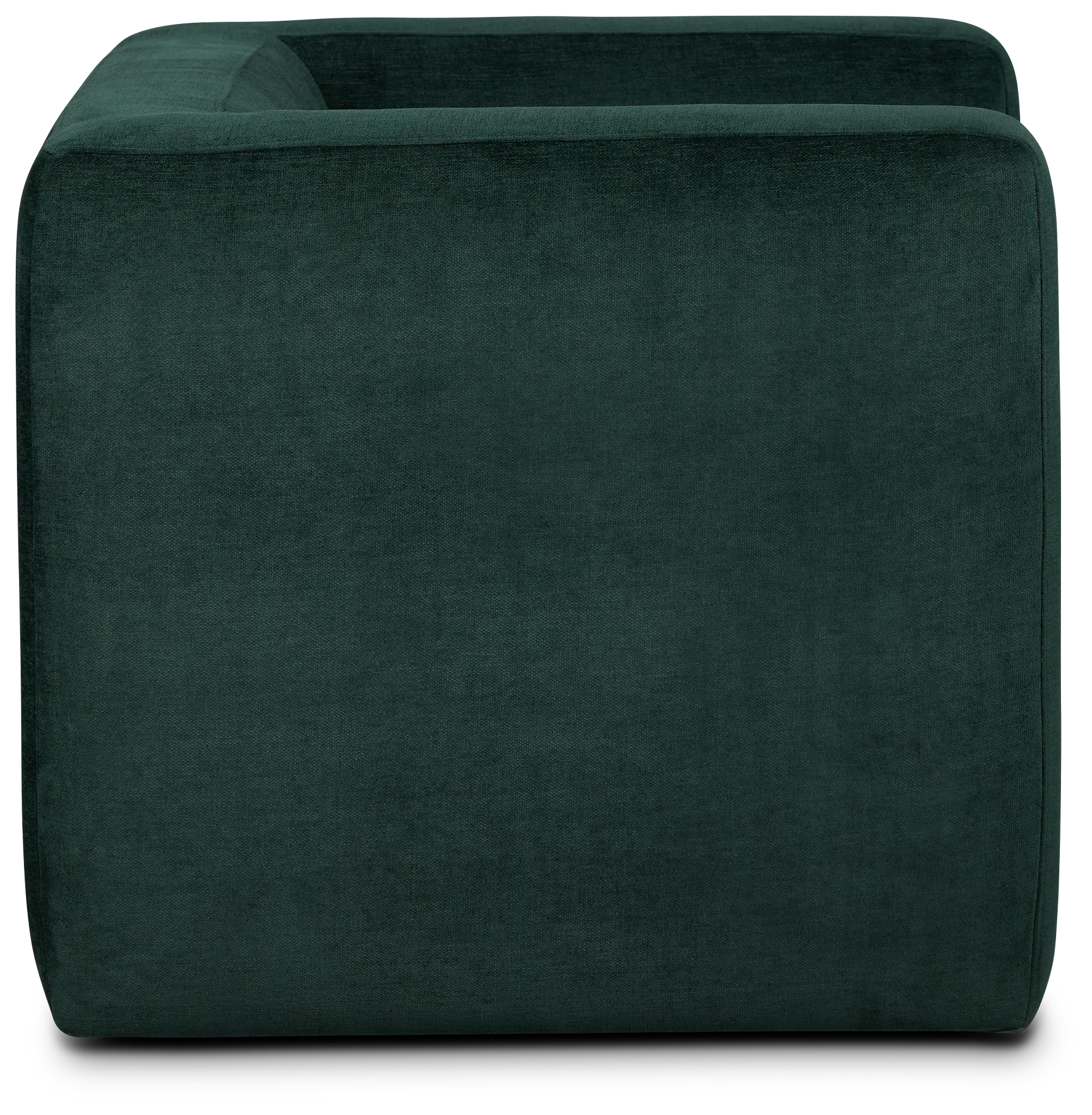 Lizzie Green Velvet Accent Chair