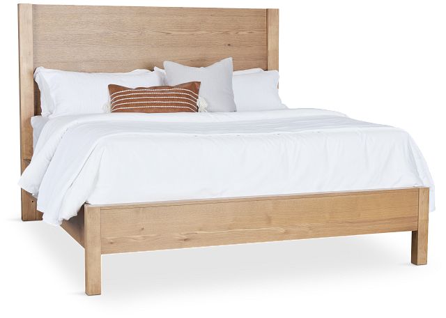 Tahoe Light Tone Panel Bed