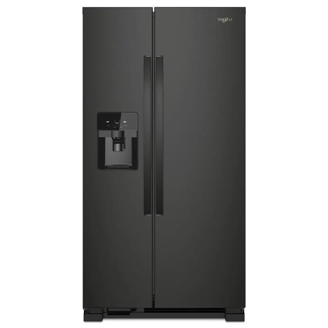 Whirlpool 321 Series Black Side By Side Refrigerator Whirlpool 321 Series Black Side By Side Refrigerator
