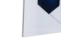 Niloy Dark Blue Acrylic Wall Art