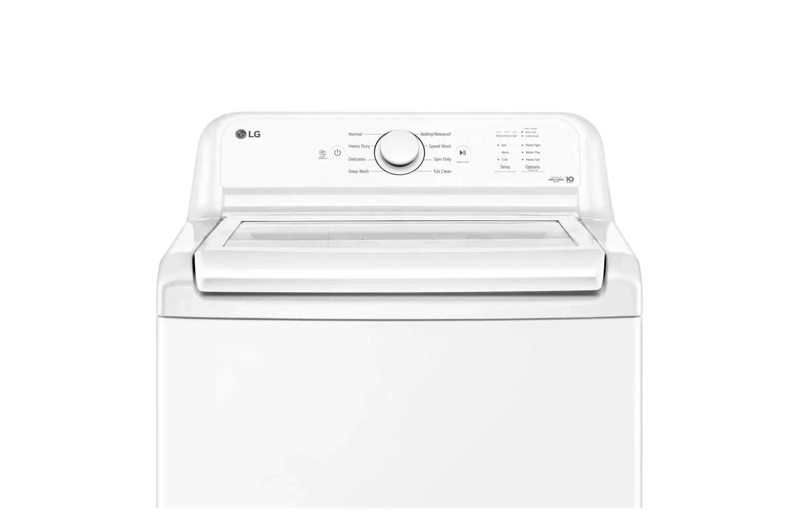 Lg 6100 Series White Top Load Washer