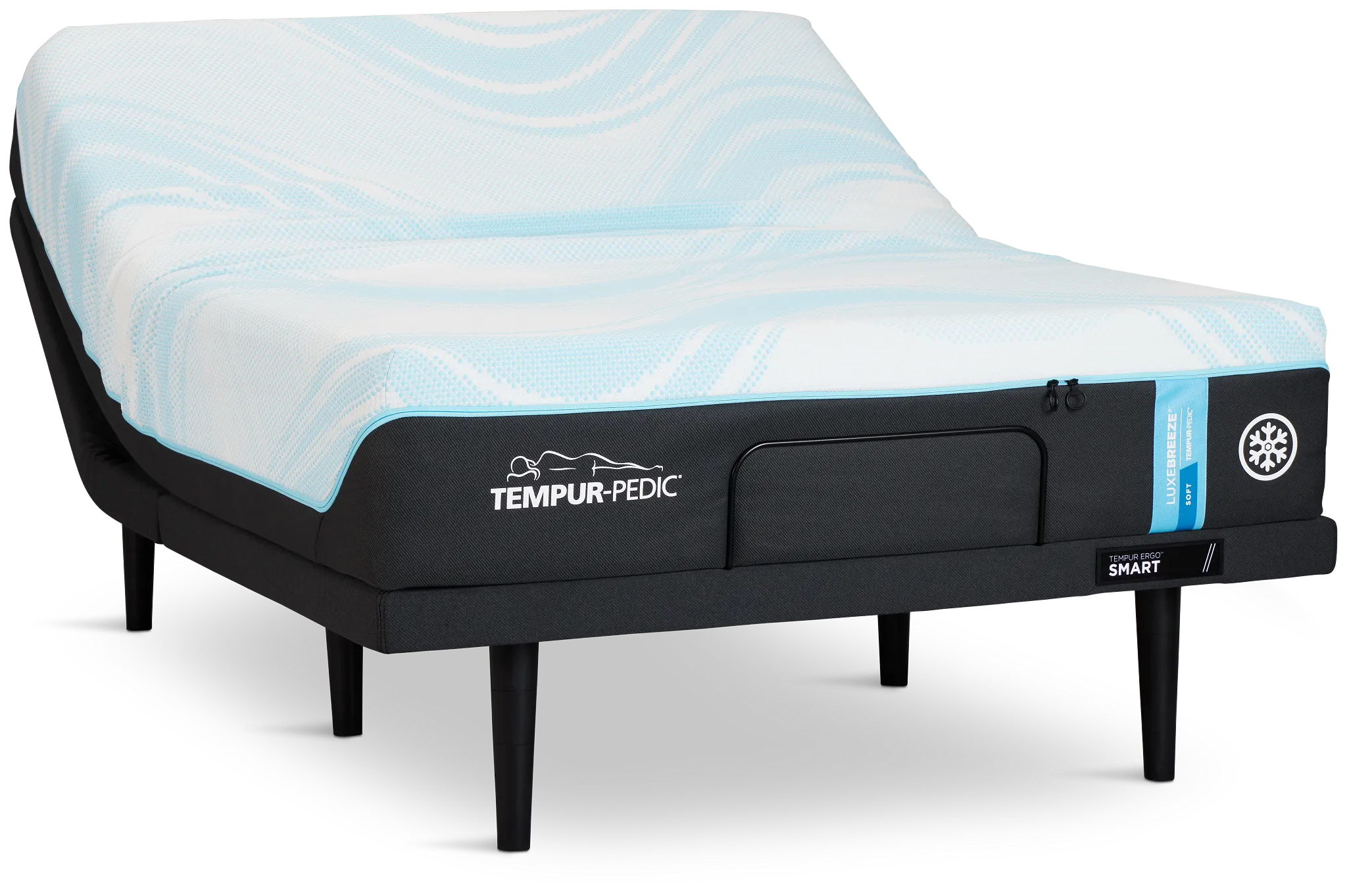 Tempur-pedic Tempur-luxebreeze Soft Ergo Smart Adjustable Mattress Set