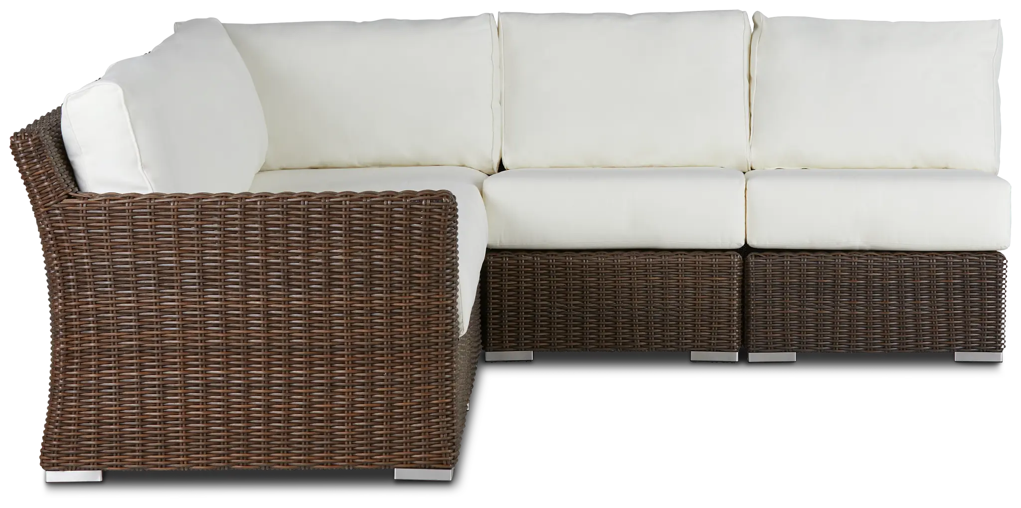 Southport White Left 5-piece Modular Sectional Southport White Left 5-piece Modular Sectional