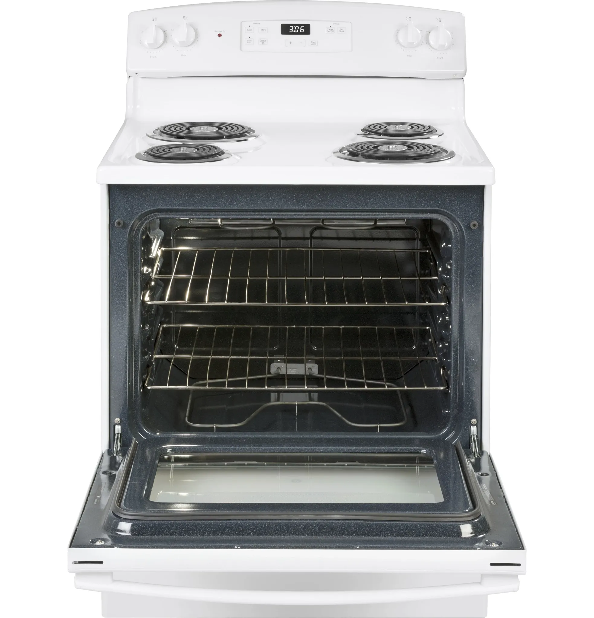 Ge 360 Series White 30" Electric Range